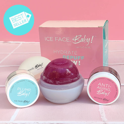 Anti-Aging Kit! – Hibiscus & Collagen Blends for Face Icing (4-Month Supply)