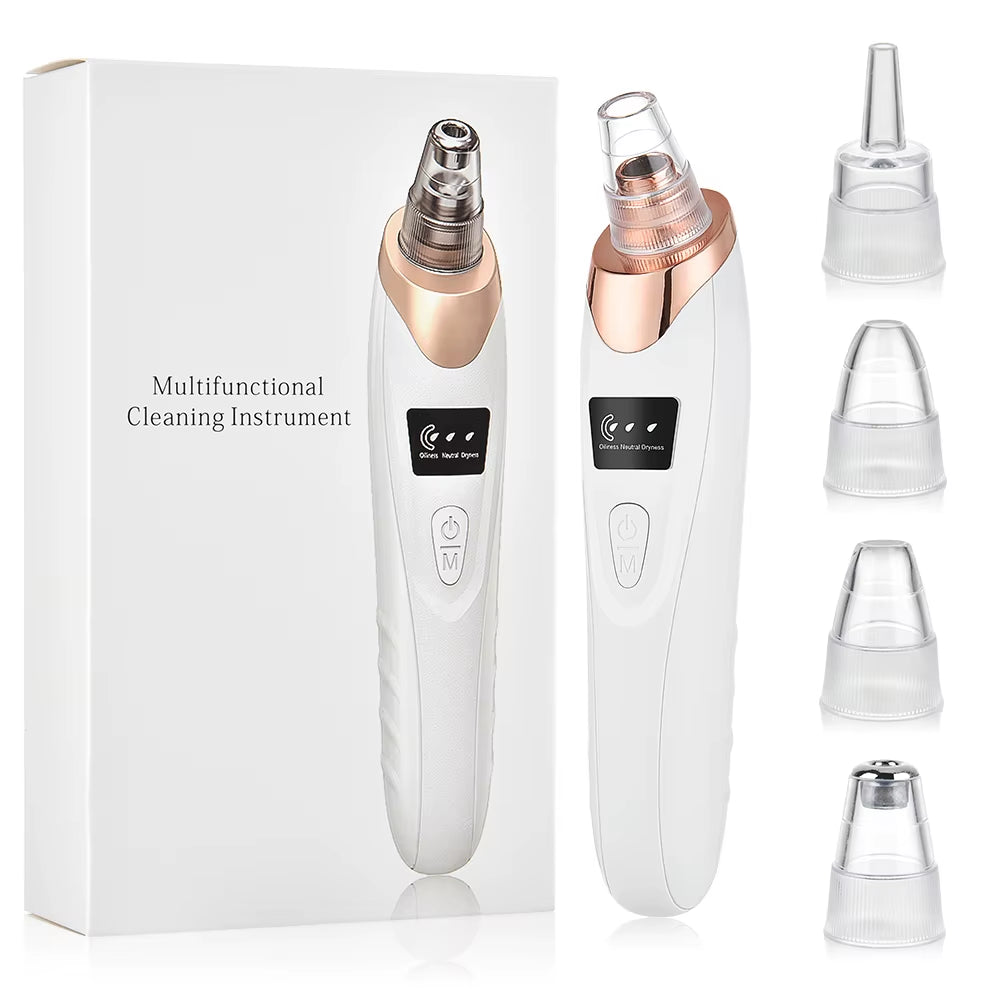 Electric Blackhead Remover Vacuum Cleaner Black Spots Removal Facial Deep Cleansing Pore Cleaner Machine Face Skin Care Tools